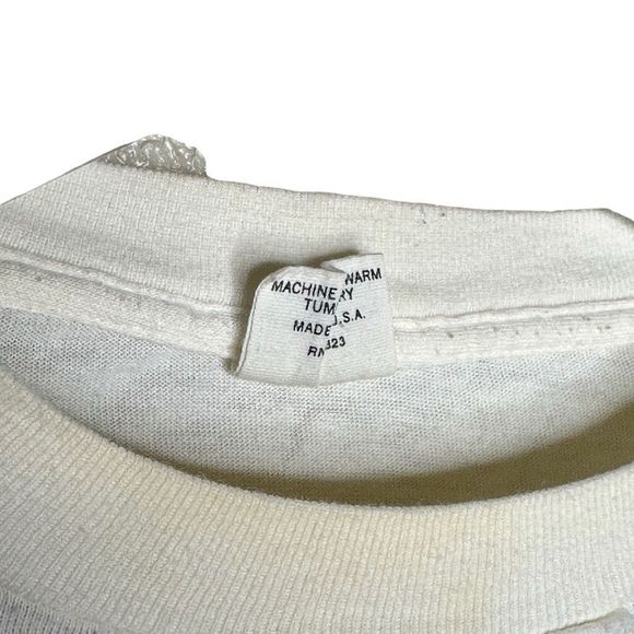 VTG 80s Marathon Long Sleeve Graphic T - Picture 4 of 5